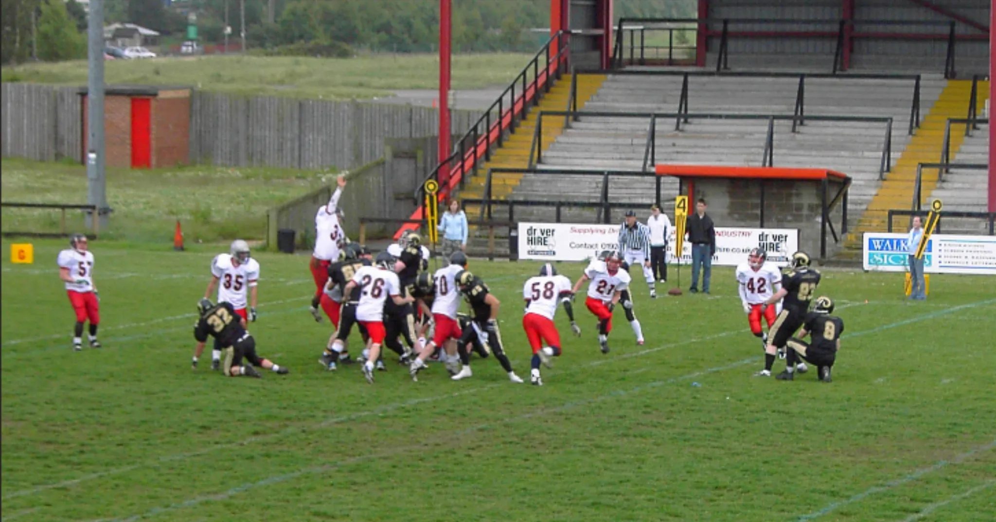 Pawson kicks a field goal